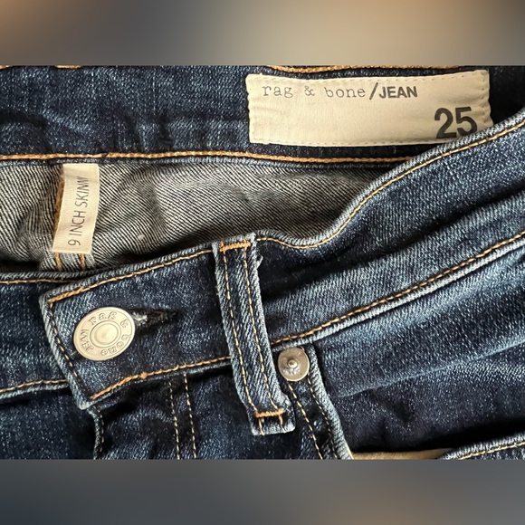 Rag & Bone 9 Inch Skinny Ankle Phoenicia Modele —Size 25 - Picture 2 of 15